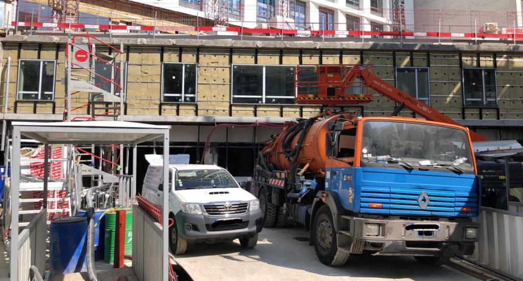 Camion hydrocureur dans les Yvelines (78)